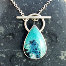 Indonesian Opalized Wood Toggle Necklace